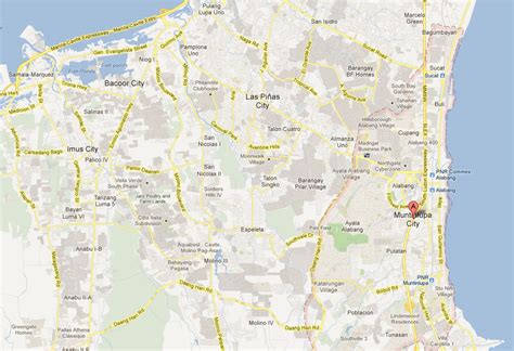 brgy putatan muntinlupa|Google Maps.